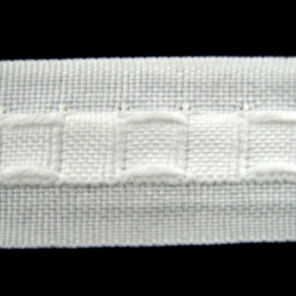 WHOLE ROLL 25mm POLYESTER WORKROOM CURTAIN TAPE / 1" / ONE INCH LINING TAPE - ThreadandTrimmings
