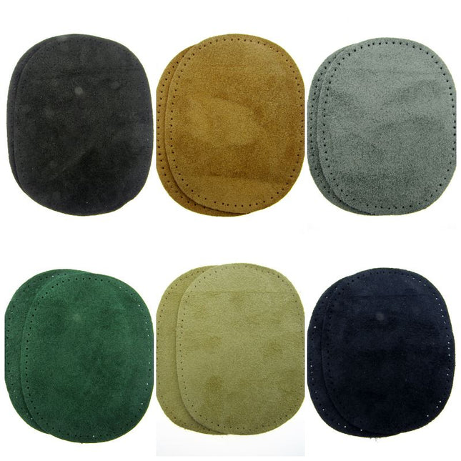 SUEDE PATCHES - SEW ON - ELBOW PATCHES by KLEIBER - 100% SUEDE WILDLEDER FLECKEN - ThreadandTrimmings