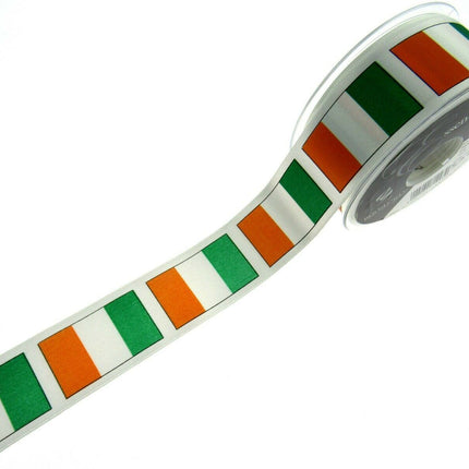 Flag Ribbon - Welsh Dragon, St George, St Andrews, Irish Tri by Berisfords - ThreadandTrimmings