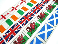 Flag Ribbon Welsh, Irish, Scottish, England Union Jack - 25mm/35mm By Berisfords