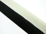 13mm COTTON COVERED BONING, - BLACK or WHITE TWILL - CENTRE PLACED - 20 METERS - ThreadandTrimmings
