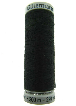 ** GUTERMANN SULKY BOBBIN EMBROIDERY THREAD 200m REELS BLACK or WHITE - ThreadandTrimmings