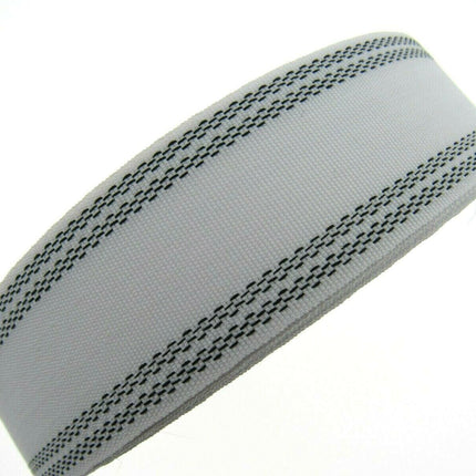 STRAIGHT WASHABLE PETERSHAM - WHOLE ROLL - BLACK or WHITE 25mm or 38mm - ThreadandTrimmings