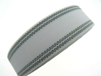 STRAIGHT WASHABLE PETERSHAM - WHOLE ROLL - BLACK or WHITE 25mm or 38mm - ThreadandTrimmings