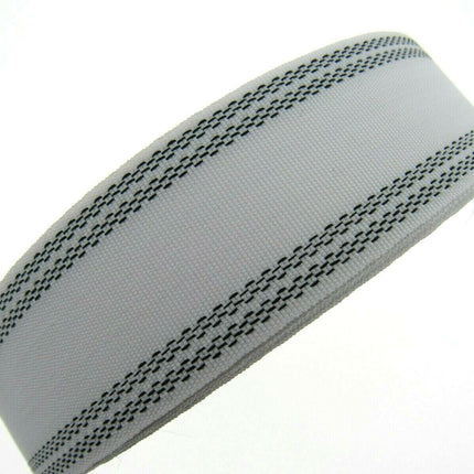 STRAIGHT WASHABLE PETERSHAM - WHOLE ROLL - BLACK or WHITE 25mm or 38mm - ThreadandTrimmings