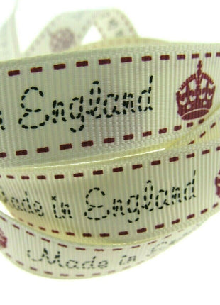 ** Bertie's Bows Grosgrain Ribbon Made in England /Scotland /Wales /Ireland 16mm - ThreadandTrimmings