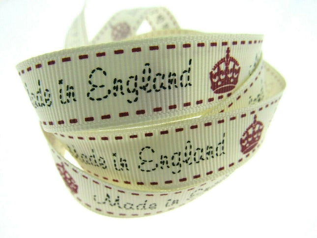 ** Bertie's Bows Grosgrain Ribbon Made in England /Scotland /Wales /Ireland 16mm - ThreadandTrimmings