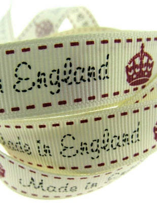 ** Bertie's Bows Grosgrain Ribbon Made in England /Scotland /Wales /Ireland 16mm - ThreadandTrimmings