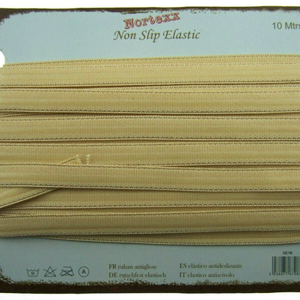 Non Slip Garment Elastic with Silicon Grip for BRA & LINGERIE SOLUTIONS 10mm - ThreadandTrimmings