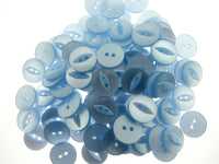 Round Fish Eye Buttons 16mm (5/8") - Size 26