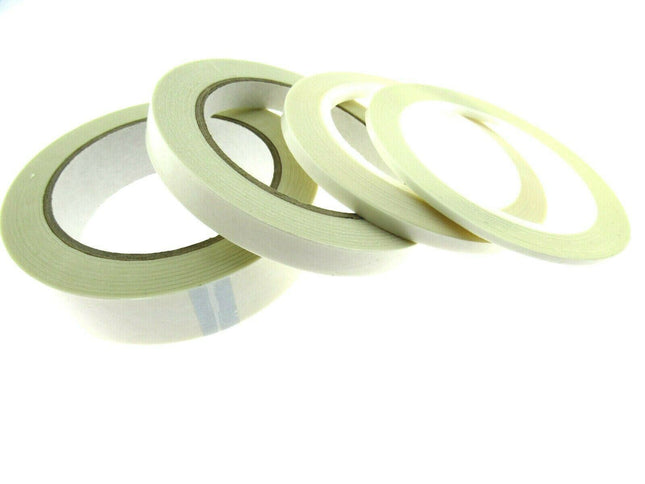 General Double Sided Sticky Tape 33m Reels - 4 Sizes To Choose From - ThreadandTrimmings