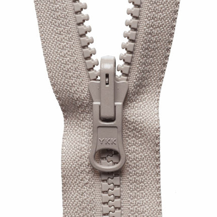 YKK REVERSIBLE FLIP OVER PLASTIC OPEN END ZIPPER #5 ZIP CHAIN 6 COLOURS/ 3 SIZES - ThreadandTrimmings