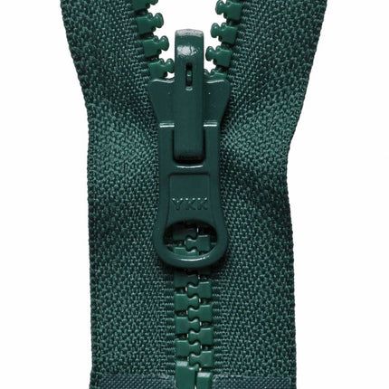 YKK REVERSIBLE FLIP OVER PLASTIC OPEN END ZIPPER #5 ZIP CHAIN 6 COLOURS/ 3 SIZES - ThreadandTrimmings