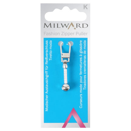 ZIPPER PULLERS by MILWARD FASHIONS (A COATS COMPANY) - ThreadandTrimmings