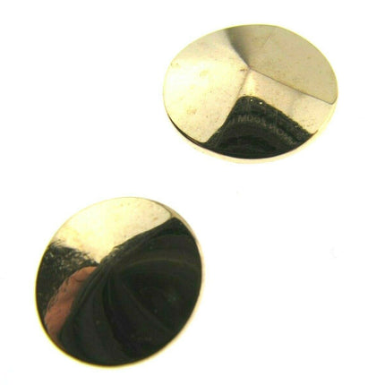 ROSE GOLD METAL BEVELED BUTTONS - 15mm & 20mm B501 - ThreadandTrimmings
