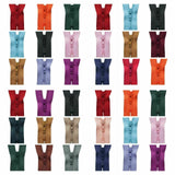 YKK Nylon Closed End Autolock Skirt Zips- 5 x Zips Per Pack - Size 8", 9" or 10"