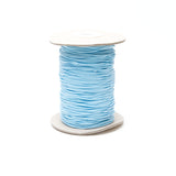 Round Thin Hat Elastic 1mm in Special Colours - 100m Rolls -