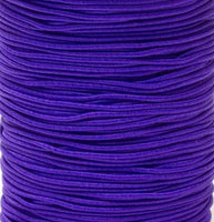 Thin Round Corded Hat Elastic in Special Colours - 1mm Width - Choice of Lengths
