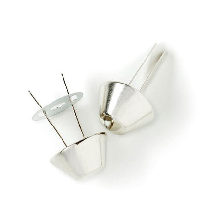 ** PRYM BASE NAILS for BAG MAKING - 15mm - Set of 4 Feet / Nails - ThreadandTrimmings