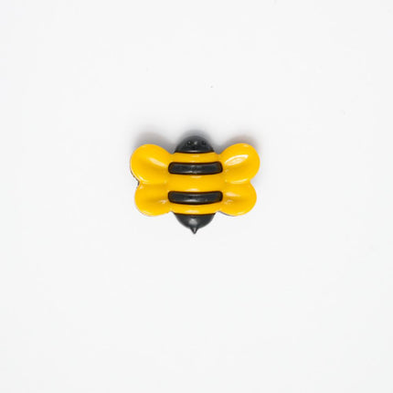 Bumble Bee Buttons Yellow Wing Bee Buttons 25mm Shank Buttons By Wonder Button - ThreadandTrimmings
