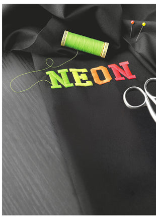 Gutermann Neon Thread Set - 4 x Bobbins of Neon Colours Sew All 100m Reels - ThreadandTrimmings
