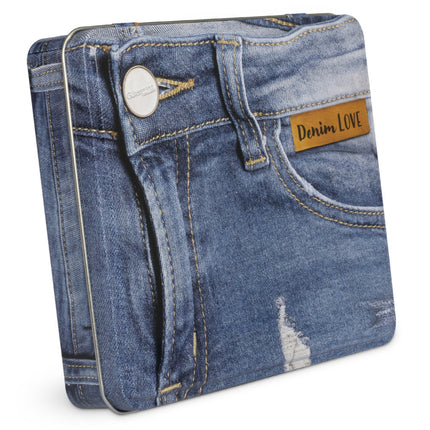 Gutermann Denim Jeans Thread Set Box 12 Spools 100m No 50 Thread Free Needles - ThreadandTrimmings