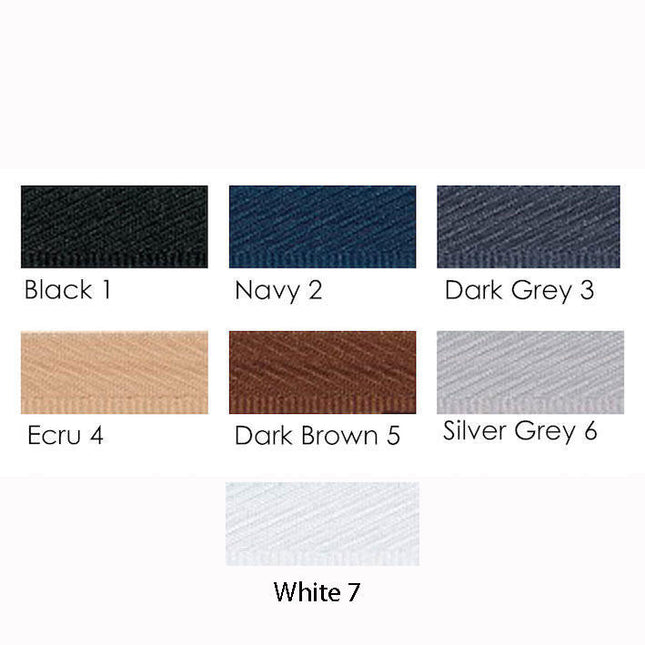 Trouser Kick Tape - 13mm Wide - To Reinforce Trouser Hems - 7 Colours Berisfords - ThreadandTrimmings