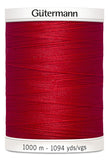 Gutermann Sew All Polyester Thread- 1000m - Choose From 15 Colours