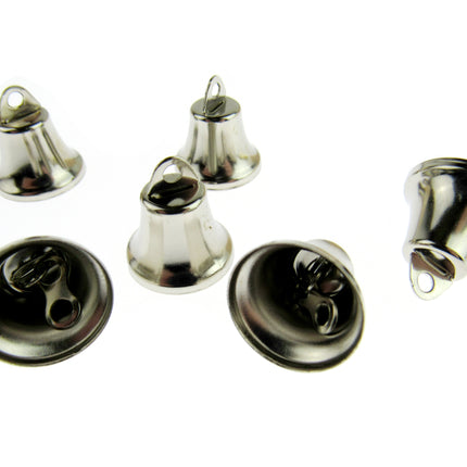 Liberty Jingle Bells For Christmas and Craft Decorations 4 Sizes Gold/Silver - ThreadandTrimmings