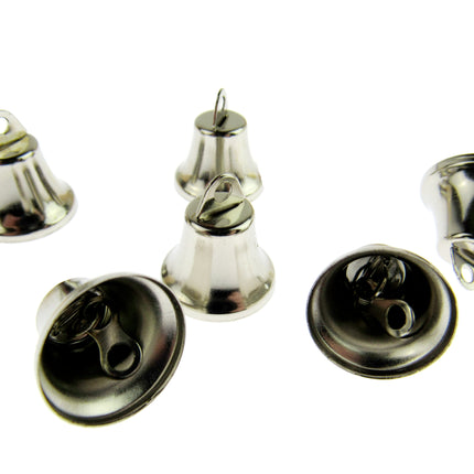Liberty Jingle Bells For Christmas and Craft Decorations 4 Sizes Gold/Silver - ThreadandTrimmings