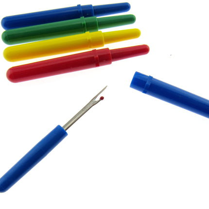 A selection of stitch rippers on a white background
