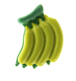 Banana Buttons with Shank - Children's Novelty Buttons - 20mm x 15mm