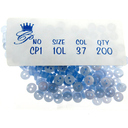 Mini Doll Buttons Dolly Soft Toy Clothes 6mm Micro Buttons 200pc Pack 22 Cols
