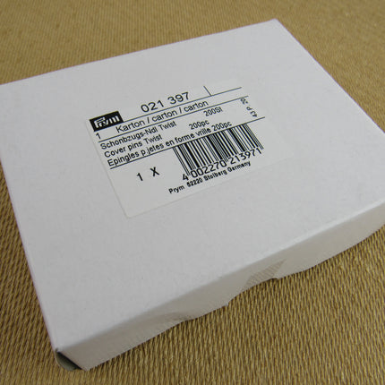 Clear Head Twist Pins by Prym 13mm Long 10mm Head Arm Cap Upholstery Pins - ThreadandTrimmings