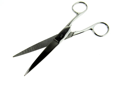 Sewing Scissors 6" (15cm) - All Metal F02 - Pointed Tip For Nooks & Cranies - ThreadandTrimmings