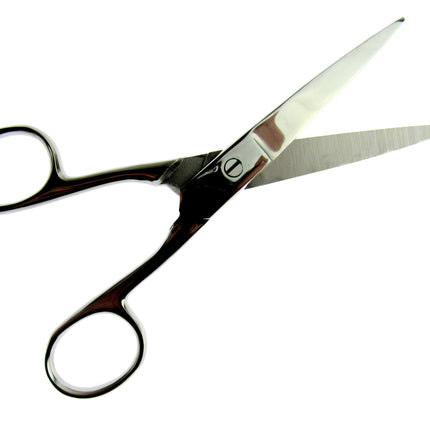Sewing Scissors 6" (15cm) - All Metal F02 - Pointed Tip For Nooks & Cranies - ThreadandTrimmings