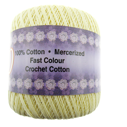 Crochet Cotton Balls by Crochetta -  3 x Reels - Mercerized 100% Cotton - 411m - ThreadandTrimmings