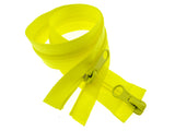 Two Way Nylon Open End Zip - 19" - (48cm) No 5 Chain - 19 Colours Available