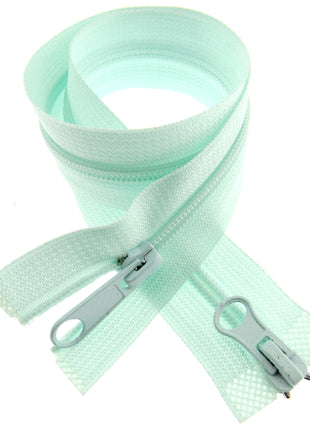 Two Way Nylon Open End Zip - 19" - (48cm) No 5 Chain - 19 Colours Available - ThreadandTrimmings