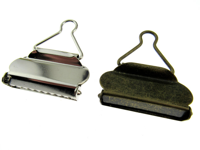 Dungaree Buckle Fastener Clips for Jumpsuit Dresses Bib & Brace 38mm Insert CX67 - ThreadandTrimmings