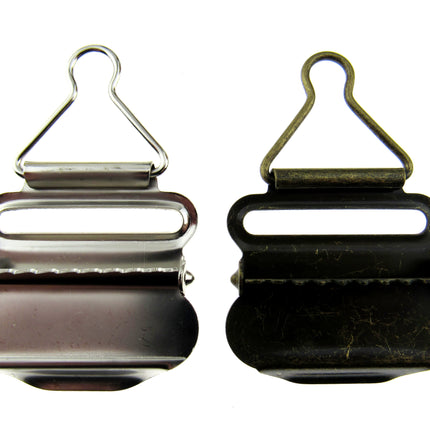 Dungaree Buckle Fastener Clips for Jumpsuit Dresses Bib & Brace 38mm Insert CX67 - ThreadandTrimmings