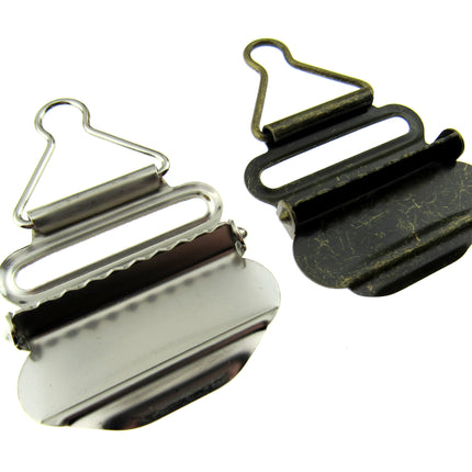 Dungaree Buckle Fastener Clips for Jumpsuit Dresses Bib & Brace 38mm Insert CX67 - ThreadandTrimmings