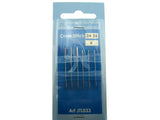 Leather Hand Sewing Needles - 3 Piece Card - Plus Other Specialists Needles - ThreadandTrimmings