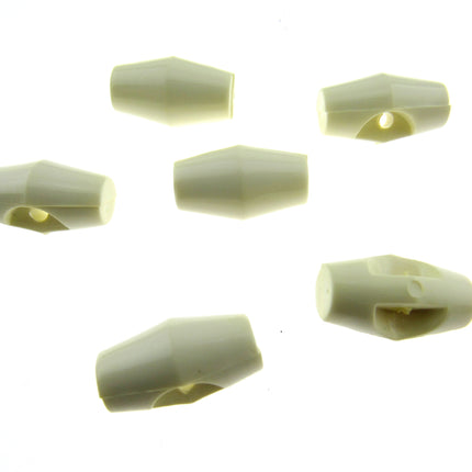 Baby Toggle Buttons Plastic 19mm 10pcs Choose From 18 Colours 19mm CT1 - ThreadandTrimmings