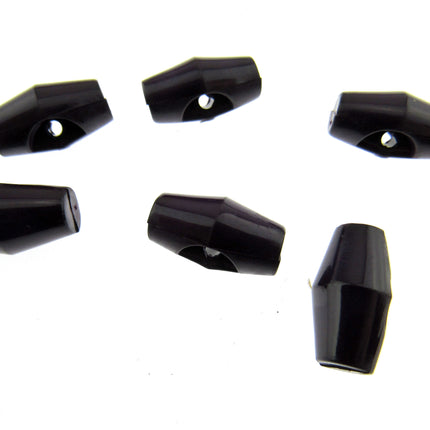 Baby Toggle Buttons Plastic 19mm 10pcs Choose From 18 Colours 19mm CT1 - ThreadandTrimmings