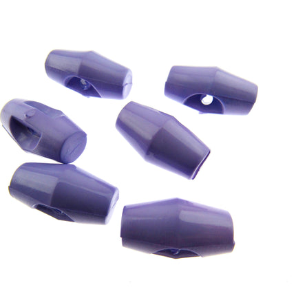 Baby Toggle Buttons Plastic 19mm 10pcs Choose From 18 Colours 19mm CT1 - ThreadandTrimmings
