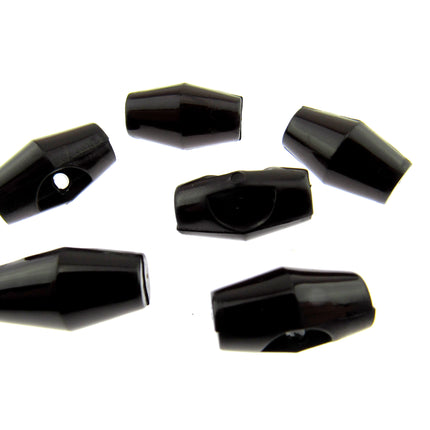Baby Toggle Buttons Plastic 19mm 10pcs Choose From 18 Colours 19mm CT1 - ThreadandTrimmings