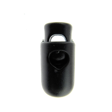 Spring Loaded Barrel Cord Locks DARK NAVY BARREL To Clear - ThreadandTrimmings