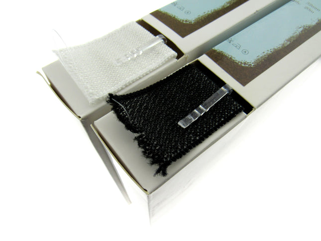 Non Roll Elastic Anti Roll Elastic | Peterstretch | 25mm 32mm | Black | White - ThreadandTrimmings