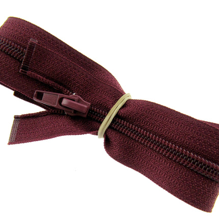 19" Nylon Open End Zips - No 5 Chain (Chain is 5mm Wide) CLEARANCE ZIPS - ThreadandTrimmings